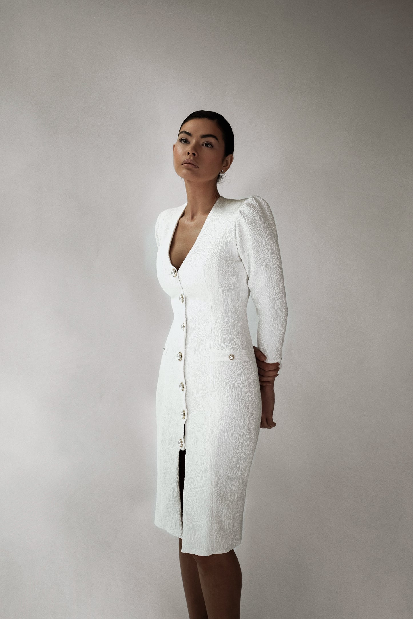 Lueur d'Or - Midi Dress