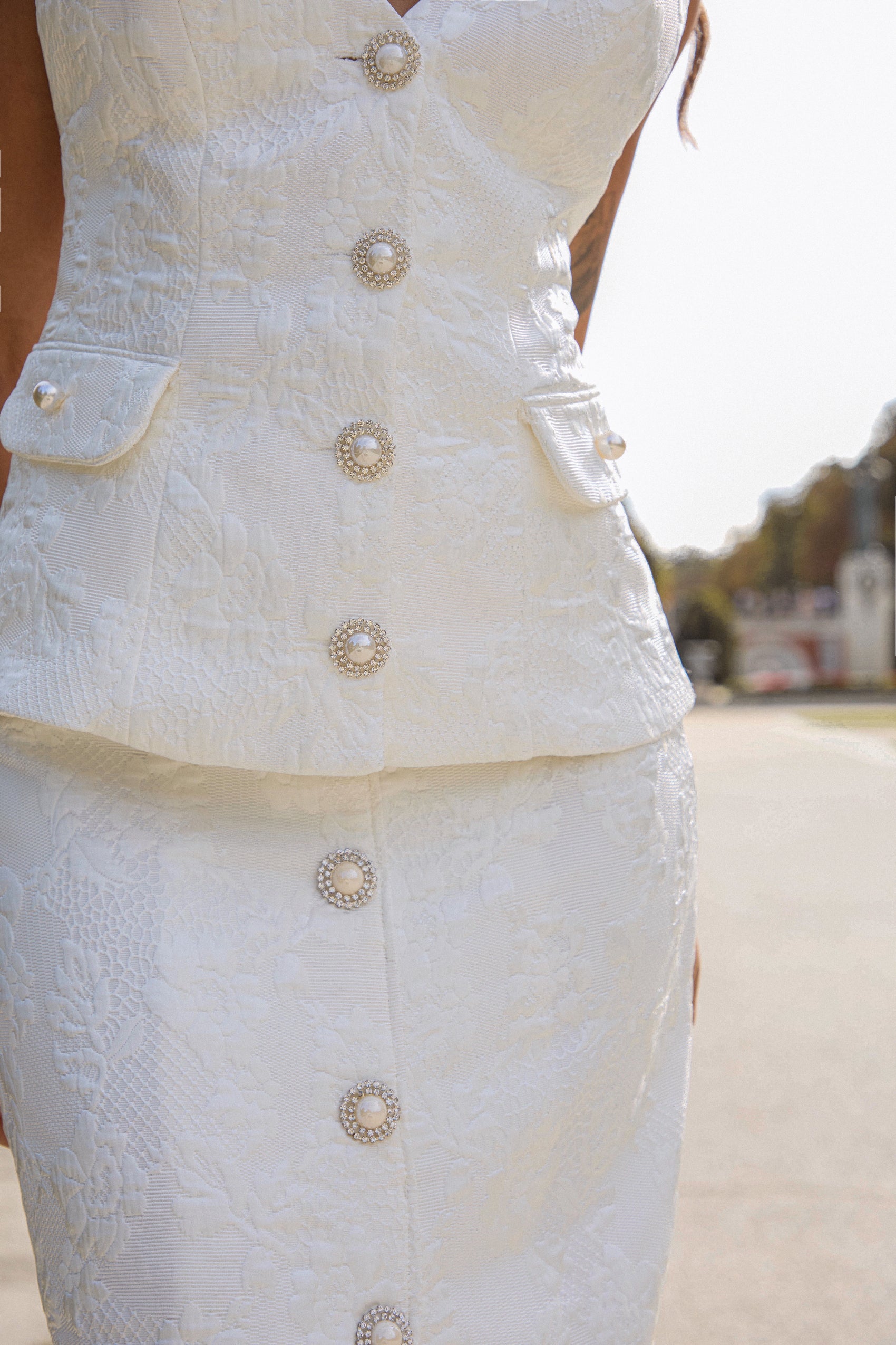 Florale - Midi Skirt