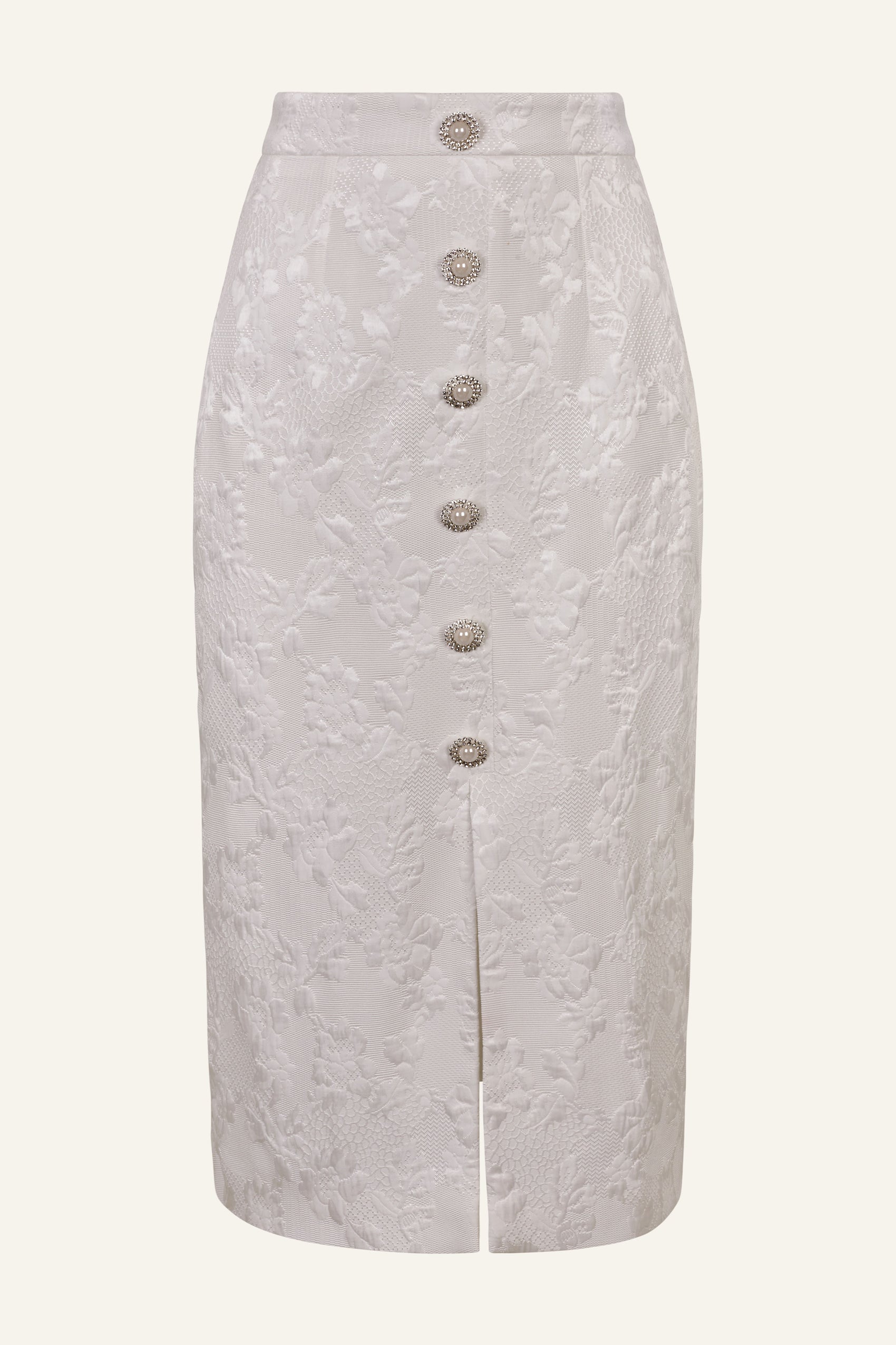 The Florale Two-Piece Set | Top & Midi Skirt