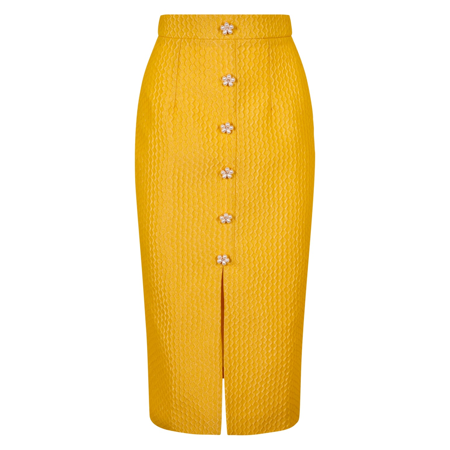 Sun Waves – Ensemble Gilet Halter & Jupe Midi