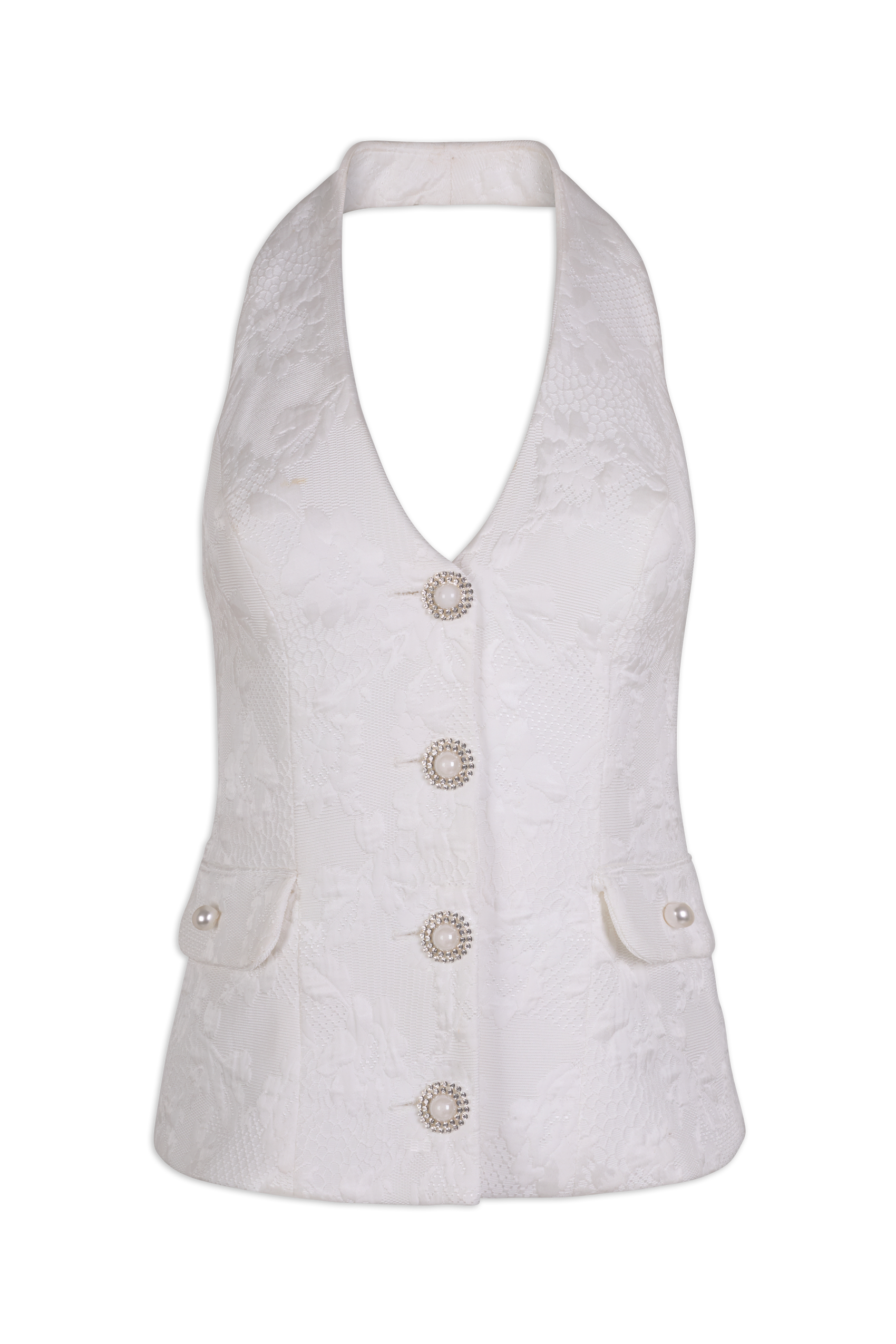 Florale - Halter Waistcoat